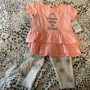 Girls infant 2 piece set